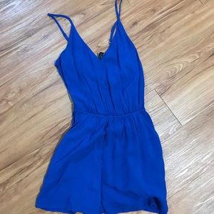 Blue romper